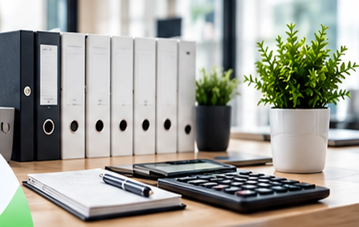 Büroservice – professionelles Arbeitsplatzmotiv